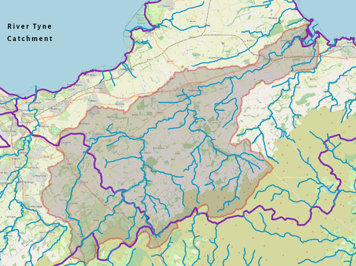 Tyne_catchment_map Tyne catchment map